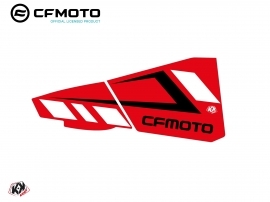 Graphic Kit Lower Half Doors BPZ1 CF Moto Zforce 500-550-800-1000 Red