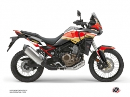 Honda Africa twin Street Bike Run Graphic Kit Black