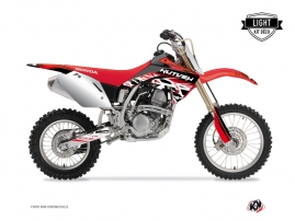 Honda 125 CR Dirt Bike Eraser Graphic Kit Red White LIGHT