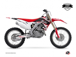 Honda 250 CRF Dirt Bike Eraser Graphic Kit Red White LIGHT