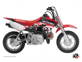 Honda 50 CRF Dirt Bike Eraser Graphic Kit Red White