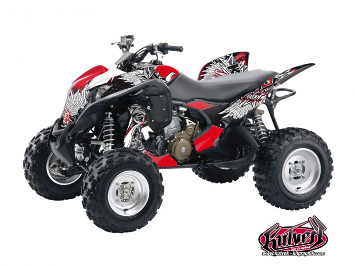 Honda 700 TRX ATV Demon Graphic Kit - Kutvek Kit Graphik