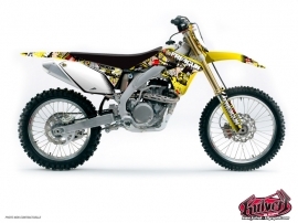 Suzuki 250 RM Dirt Bike Freegun Graphic Kit