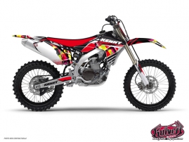 Yamaha 450 YZF Dirt Bike Kenny Graphic Kit Red