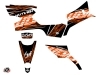 CF MOTO CFORCE 520 S ATV Eraser Graphic Kit Orange Black