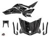 Can Am Spyder F3T Roadster Eraser Graphic Kit Black Grey 