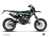 PACK Kit Déco + Housse de Selle 50cc BARBARIAN Beta RR 50 Motard Vert