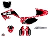 Honda 125 CR Dirt Bike Predator Graphic Kit Red