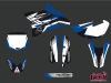 Yamaha 85 YZ Dirt Bike Pulsar Graphic Kit Blue