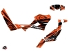 CF MOTO CFORCE 600 ATV Splatter Graphic Kit Orange