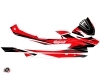Yamaha GP 1800 Jet-Ski Stage Graphic Kit Red Black