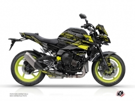 Yamaha Mt 10 Street Bike Night Graphic Kit Black Yellow