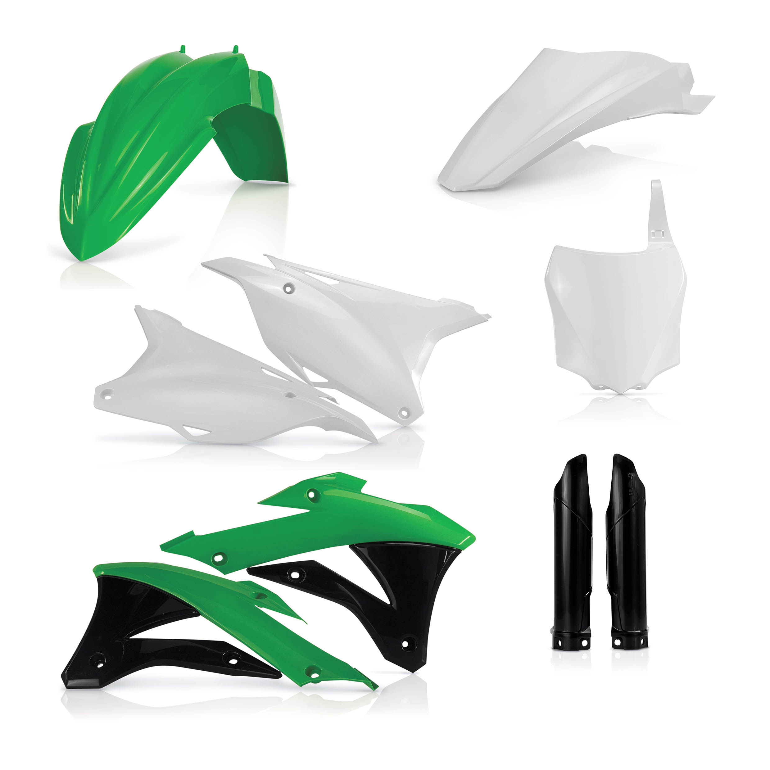 Kit Plastiques ACERBIS Moto Cross KAWASAKI KX 85 Replica 2015 FULL