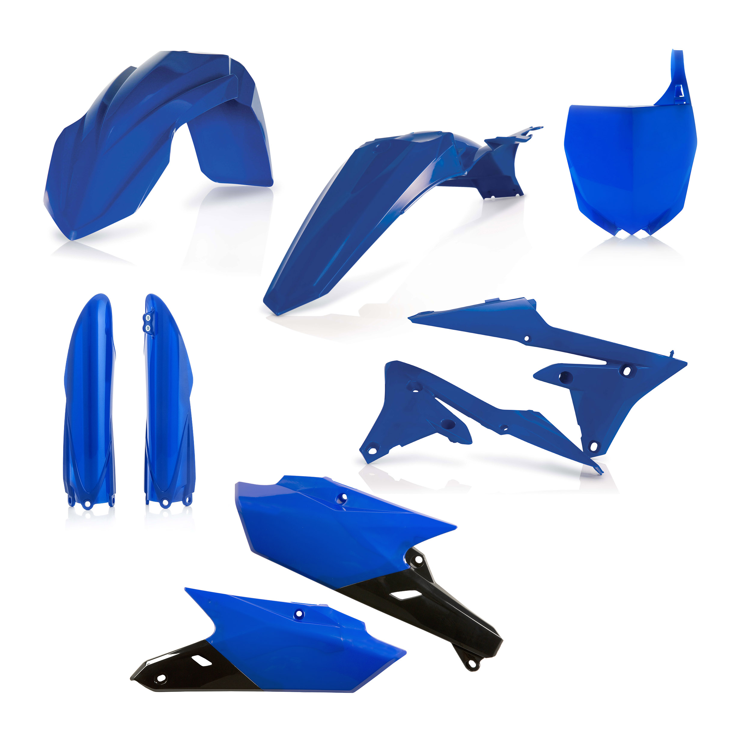 Plastics Kit ACERBIS Dirt Bike YAMAHA YZF 250 Blue 2018 FULL