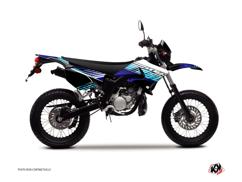 Kit Déco 50cc Flow Yamaha DT 50 Bleu