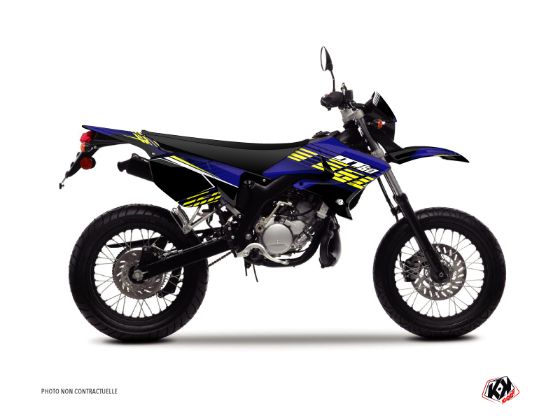 Kit Déco 50cc Flow Yamaha DT 50 Jaune