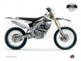 Suzuki 250 RMZ Dirt Bike Predator Graphic Kit White LIGHT