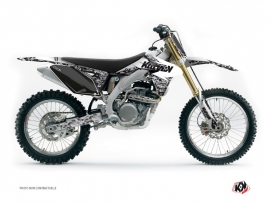 Suzuki 250 RMZ Dirt Bike Predator Graphic Kit White