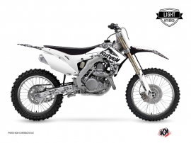 Honda 450 CRF Dirt Bike Predator Graphic Kit White LIGHT