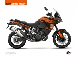 KTM 1190 Adventure Street Bike Raster Graphic Kit Black Orange