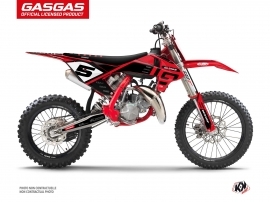 GASGAS MC 85 Dirt Bike Spline Graphic Kit Black