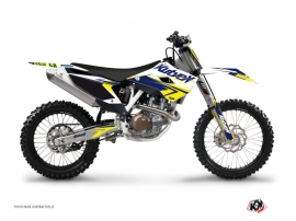 Husqvarna FC 250 Dirt Bike Stage Graphic Kit White Yellow