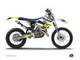 Husqvarna 300 TE Dirt Bike Stage Graphic Kit White Yellow