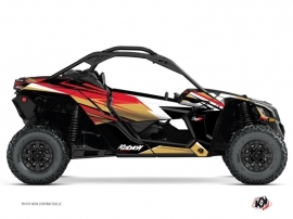 Can Am Maverick X3 UTV Stage Graphic Kit Gold