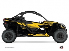 Can Am Maverick X3 UTV Stage Graphic Kit Yellow