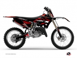 Yamaha 125 YZ Dirt Bike Techno Graphic Kit Red