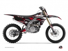 Yamaha 250 YZF Dirt Bike Techno Graphic Kit Red