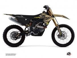 Suzuki 450 RMZ Dirt Bike Zero Graphic Kit Sand