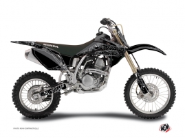 Honda 125 CR Dirt Bike Zombies Dark Graphic Kit Black