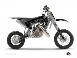 Husqvarna TC 50 Dirt Bike Zombies Dark Graphic Kit Black