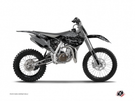 Husqvarna TC 85 Dirt Bike Zombies Dark Graphic Kit Black