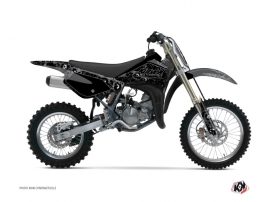 Suzuki 85 RM Dirt Bike Zombies Dark Graphic Kit Black